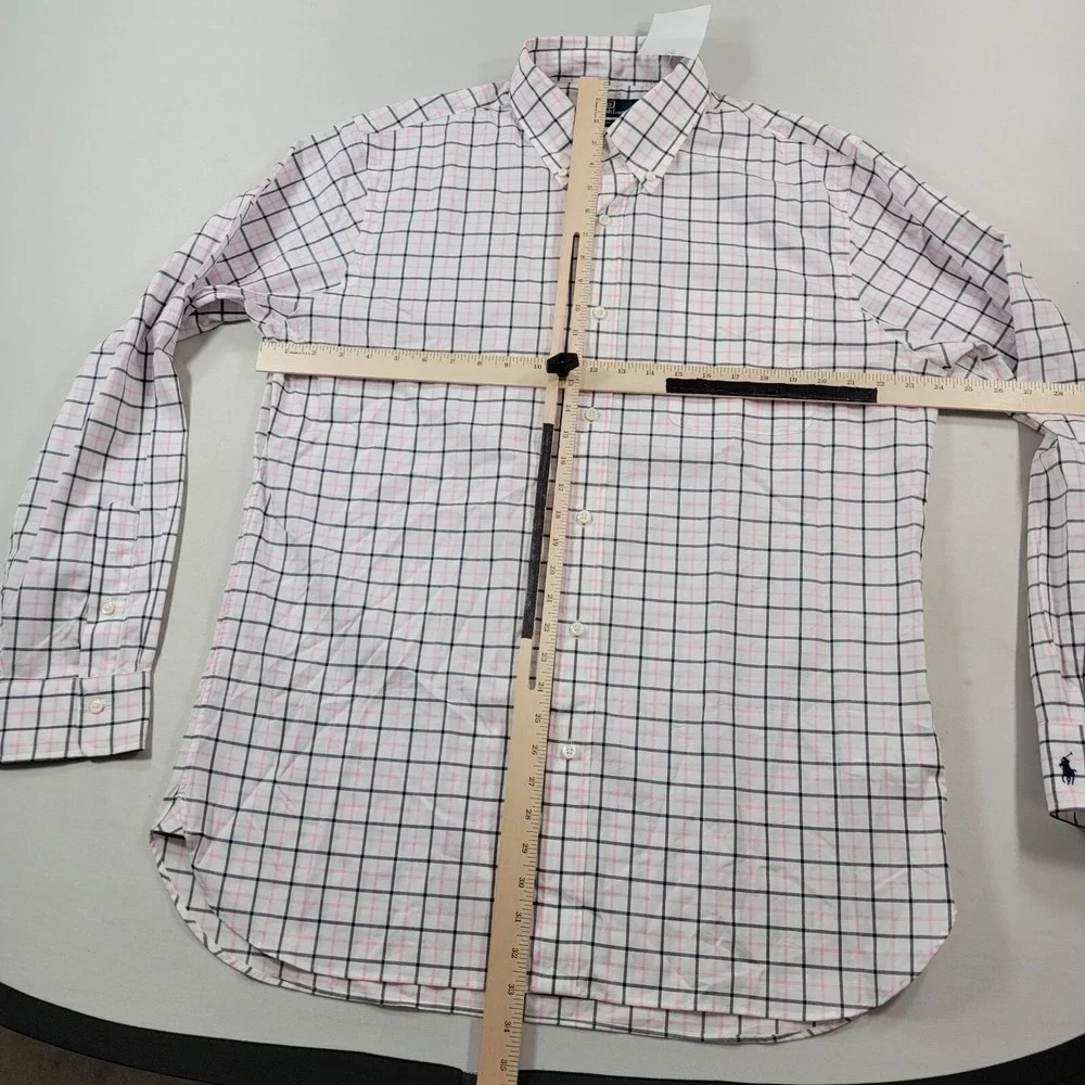 Polo Ralph Lauren Poplin Shirt Mens XL White Taylor Rose‎ Custom Fit $148 NEW